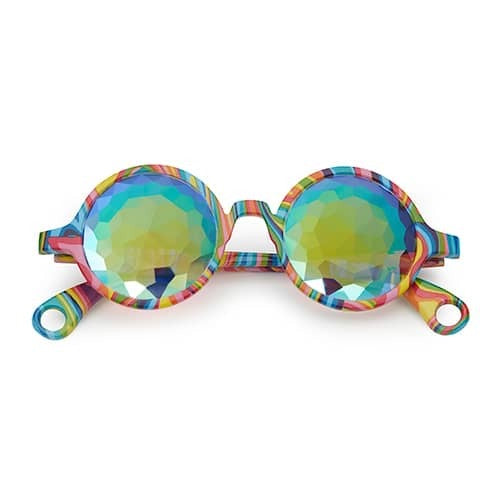 PARACOSMIC Kaleidoscope Glasses - Acid Rainbow