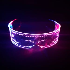 cyber goggles LED RGB Cyber Glasses– PARACOSMIC