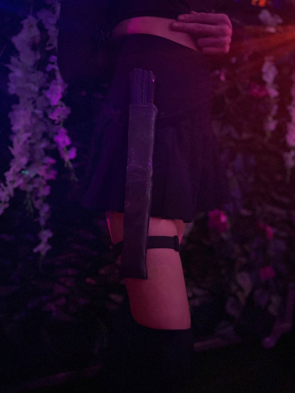 LED Fibre Optic Fan Leg Holster - PARACOSMIC