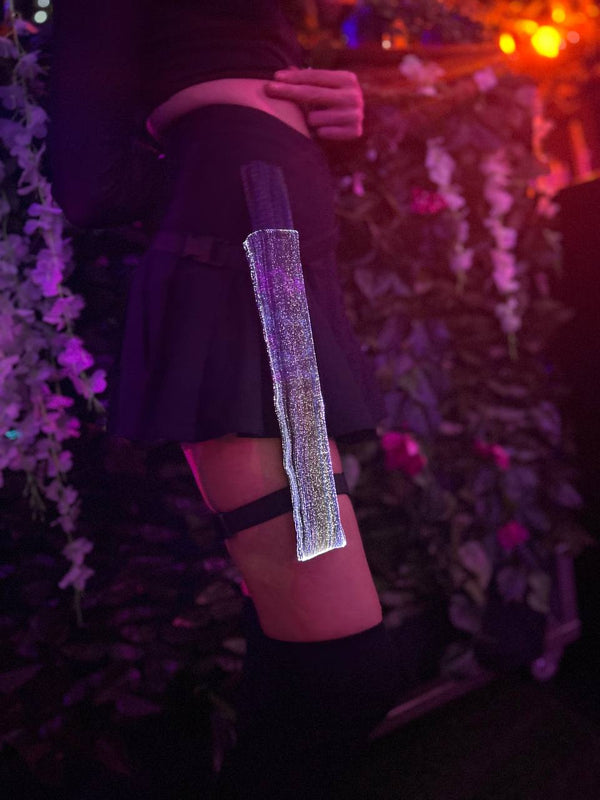 LED Fibre Optic Fan Leg Holster - PARACOSMIC