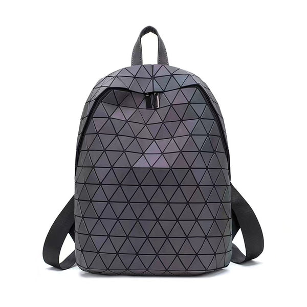 PARACOSMIC Geometric Holographic Reflective Backpack - PARACOSMIC