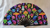 PARACOSMIC UV Foldable Hand Fan - Psy Mushroom