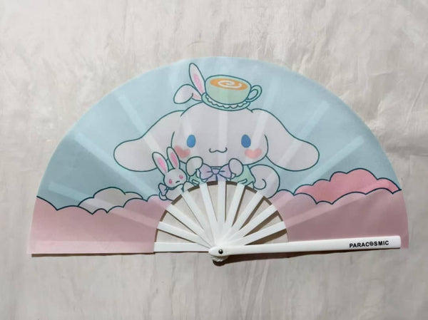 PARACOSMIC Foldable Hand Fan - Cinnamoroll - PARACOSMIC