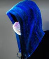 LED Fiber Optic Rave Hood