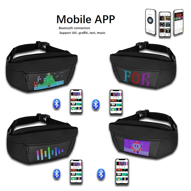 LED Pixel Bumbag - PARACOSMIC