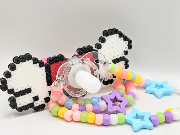 LED Pacifier Kandi Necklace