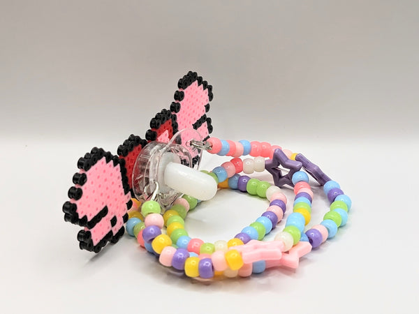LED Pacifier Kandi Necklace