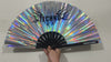 PARACOSMIC Foldable Hand Fan - Techno Angel