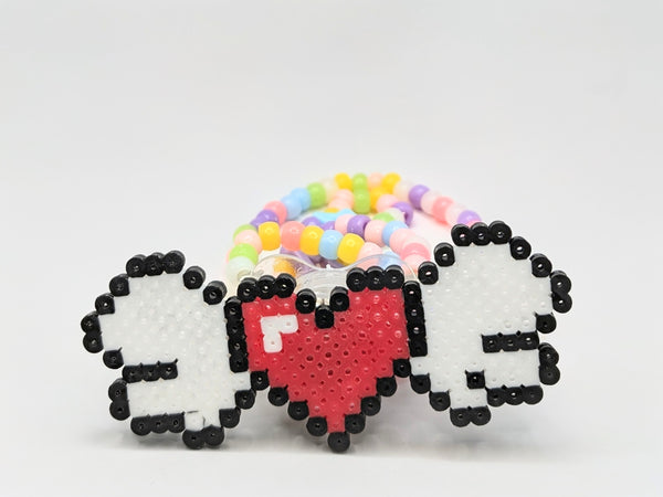 LED Pacifier Kandi Necklace