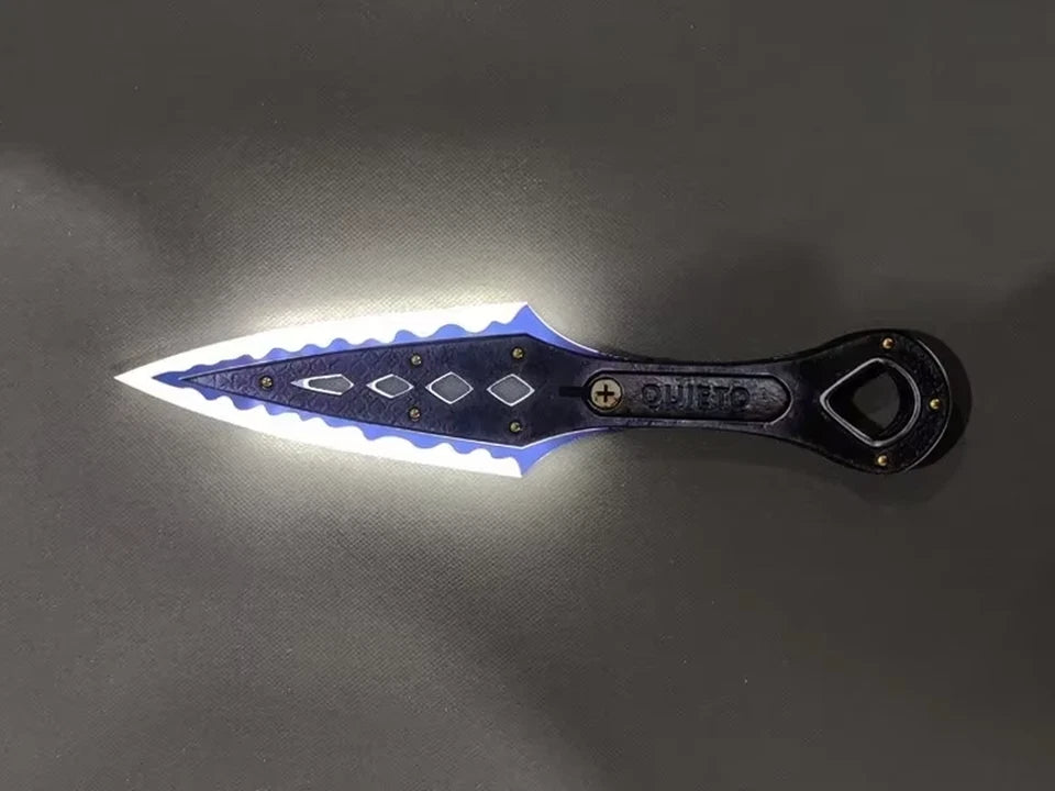 30cm Devil's Kunai - Purple Edge Dagger