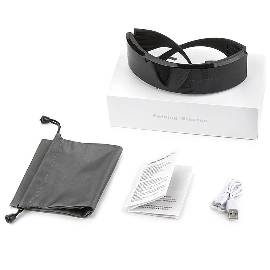 LED Bluetooth Cyborg Mask - PARACOSMIC