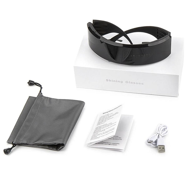 LED Bluetooth Cyborg Mask - PARACOSMIC