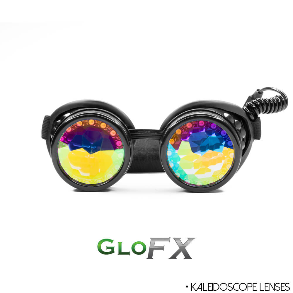GloFX Pixel Pro LED Goggles - Kaleidoscope - PARACOSMIC