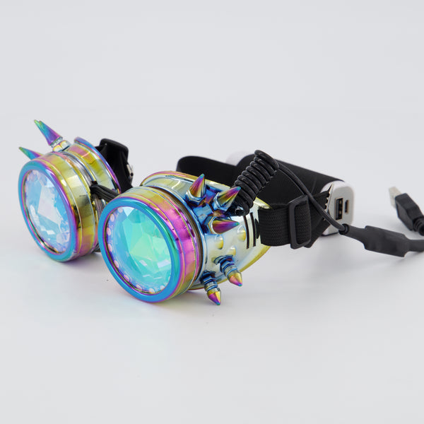 PARACOSMIC LED Kaleidoscope Goggles - Nexus - PARACOSMIC