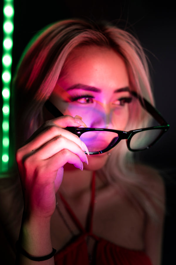 PARACOSMIC Diffraction Glasses - Black - PARACOSMIC