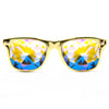 GloFX Ultimate Kaleidoscope Glasses - Gold