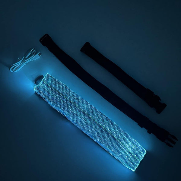 LED Fibre Optic Fan Leg Holster - PARACOSMIC