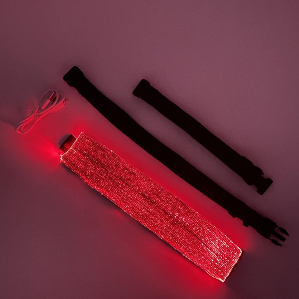 LED Fibre Optic Fan Leg Holster - PARACOSMIC