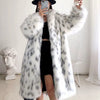 Faux Fur Doof Jacket - Dalmation
