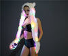 LED Faux Fur Rave Hood - Bear