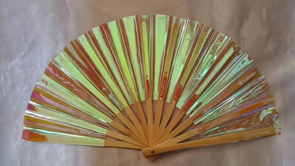PARACOSMIC PVC Foldable Hand Fan - PARACOSMIC