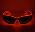 PARACOSMIC Light Up Sunglasses - Y2K Red