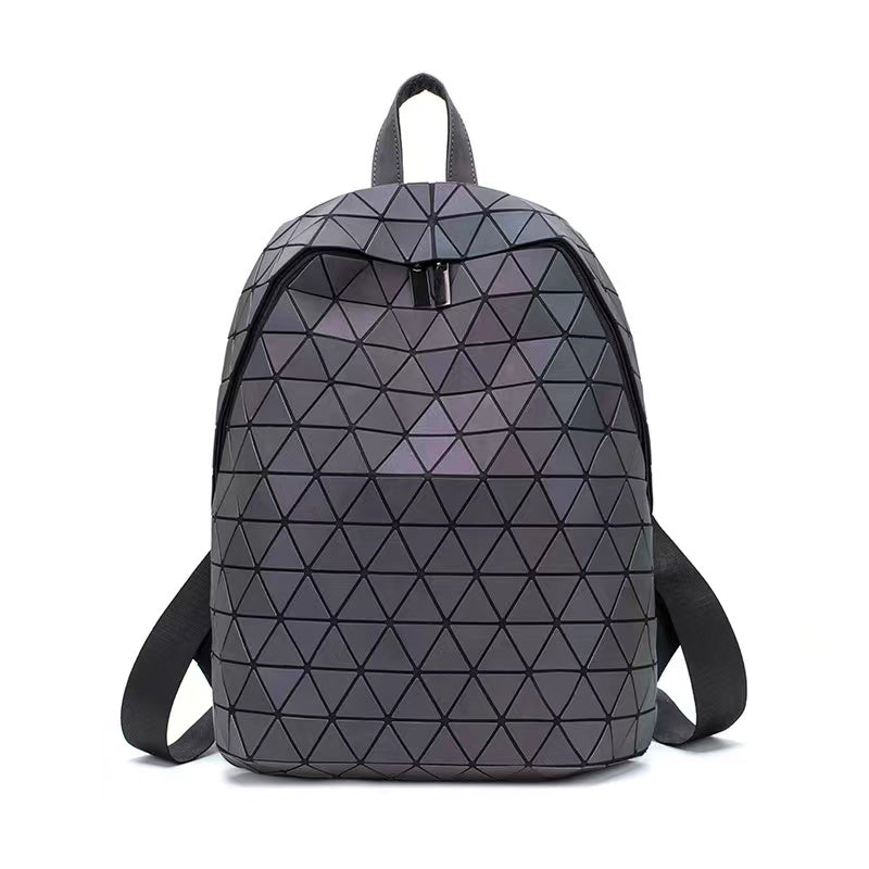 PARACOSMIC Geometric Holographic Reflective Backpack - PARACOSMIC