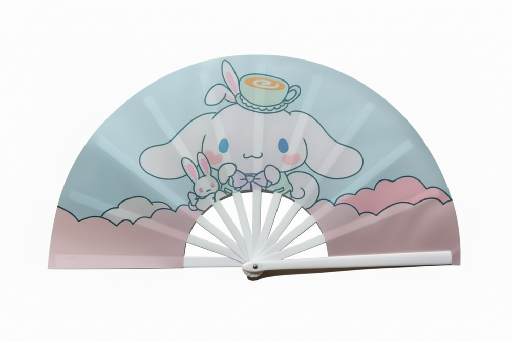PARACOSMIC Foldable Hand Fan - Cinnamoroll