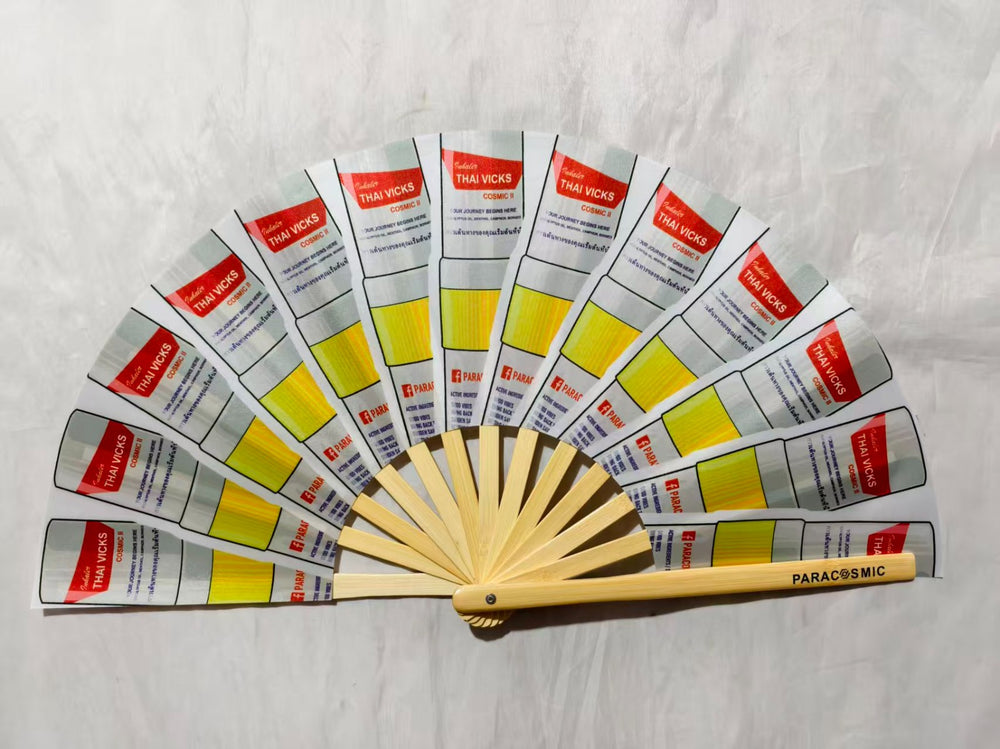 PARACOSMIC Foldable Hand Fan - Poy-sian Inhaler