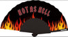 PARACOSMIC Foldable Hand Fan - Hot As Hell