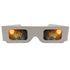 Paper Heart Diffraction Glasses - White - PARACOSMIC