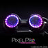 GloFX Pixel Pro LED Goggles - Kaleidoscope - PARACOSMIC