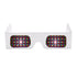 Paper Firework Diffraction Glasses - White - PARACOSMIC