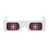 Paper Firework Diffraction Glasses - White - PARACOSMIC