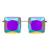 GloFX MC Squared Kaleidoscope Glasses - PARACOSMIC