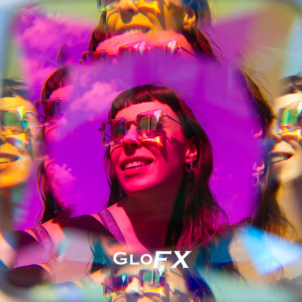 GloFX MC Squared Kaleidoscope Glasses - PARACOSMIC