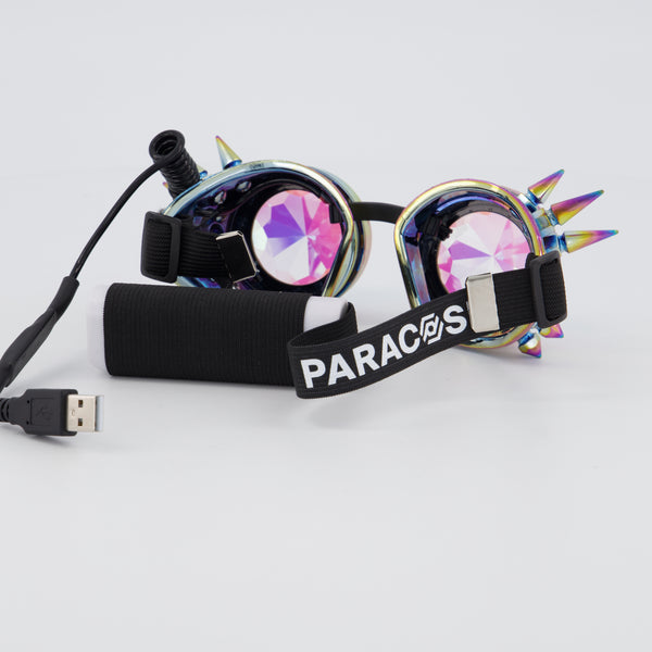 PARACOSMIC LED Kaleidoscope Goggles - Nexus - PARACOSMIC