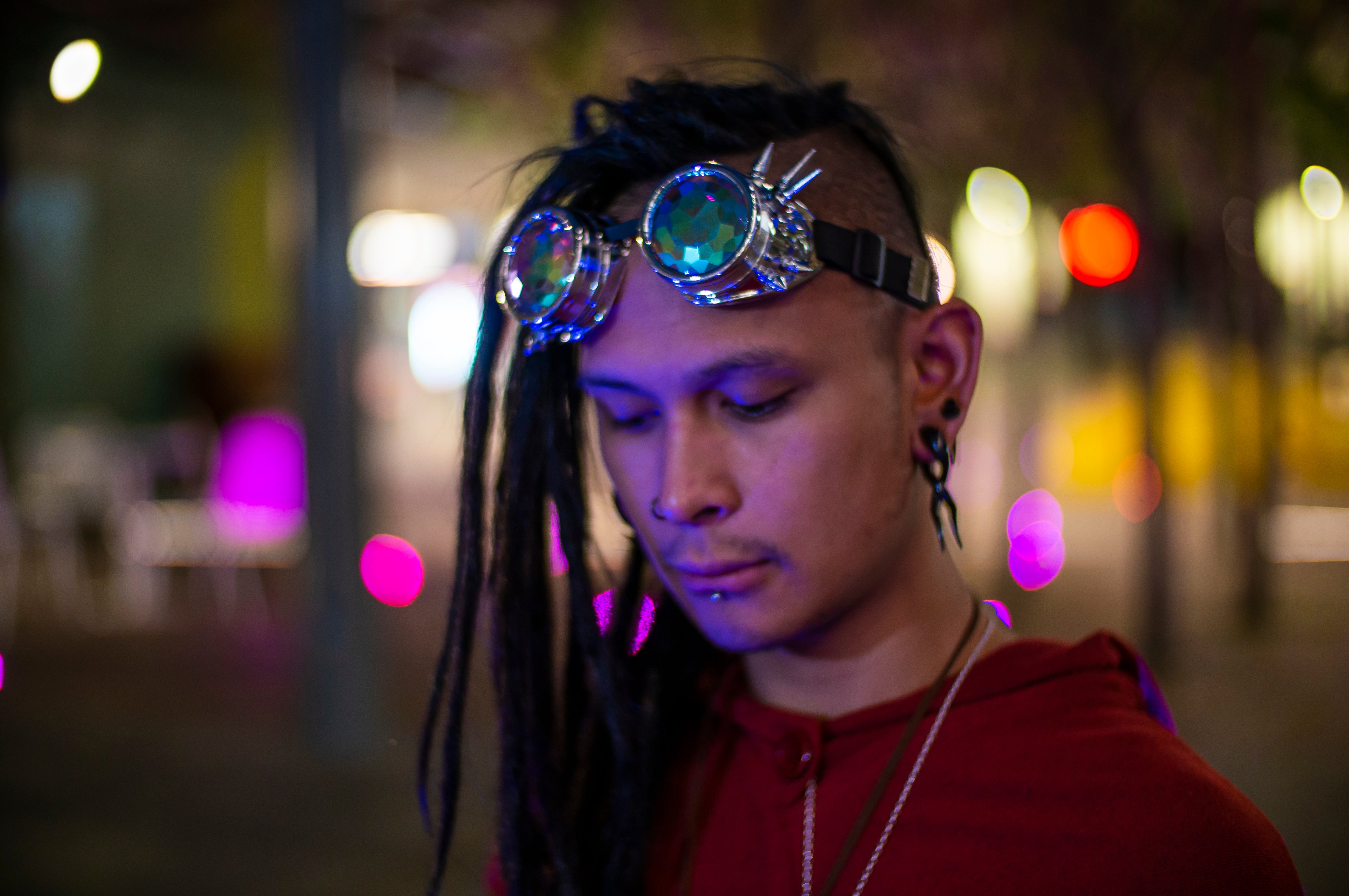 Paracosmic PARACOSMIC Kaleidoscope Goggles - Cyber