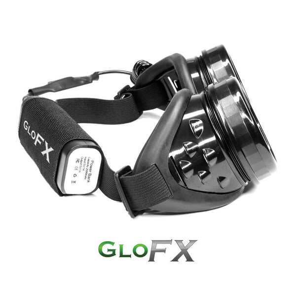 GloFX Pixel Pro LED Goggles - Tinted - PARACOSMIC
