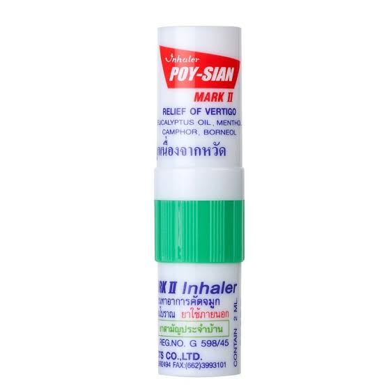 Poy-Sian Mark II Menthol Nasal Inhaler - PARACOSMIC